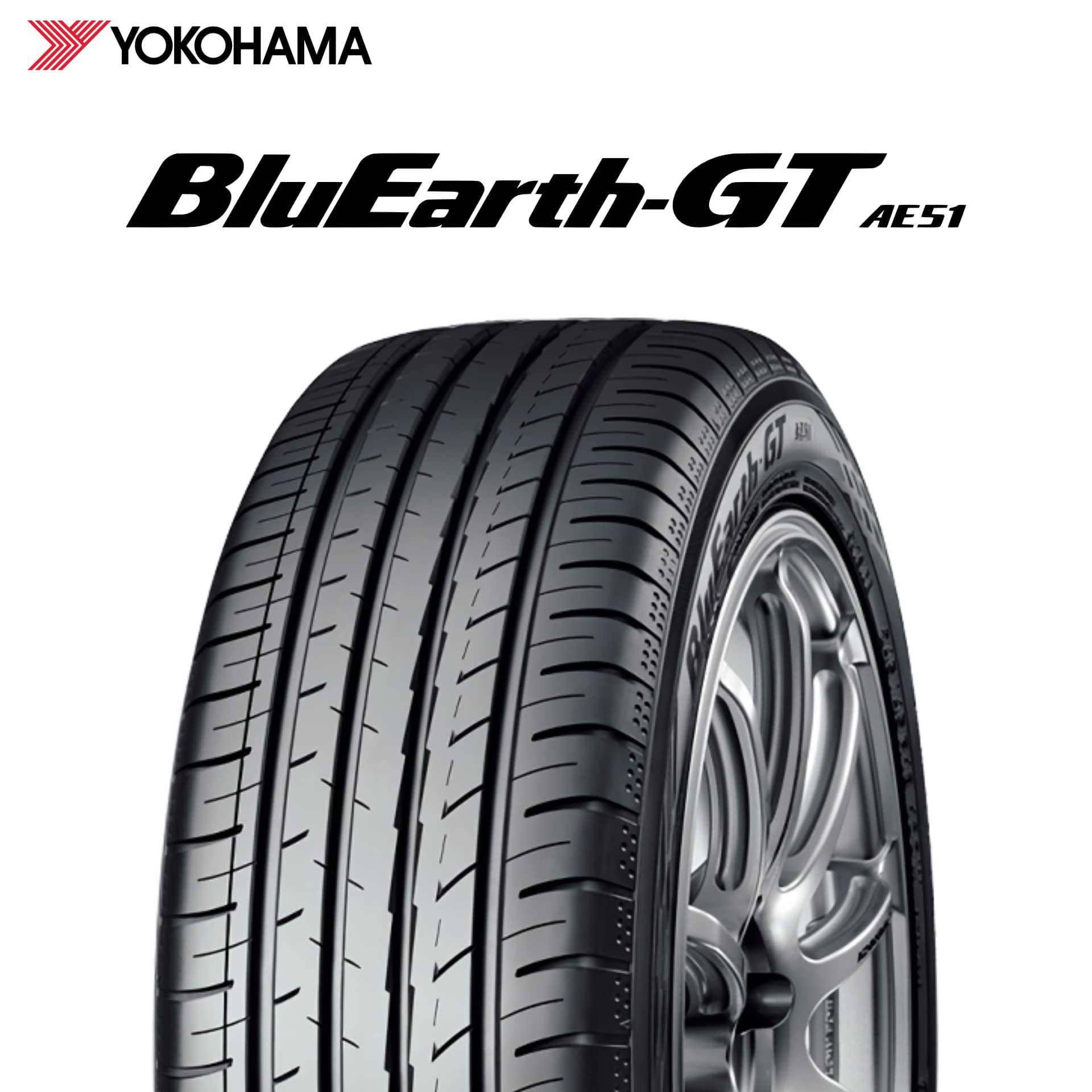 22年製 日本製 235/45R17 97W XL ヨコハマタイヤ BluEarth-GT AE51 ...